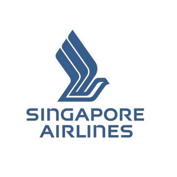 Vector illustration of the stylized Singapore Airlines logo for SkyMemo, an app designed for cabin crews